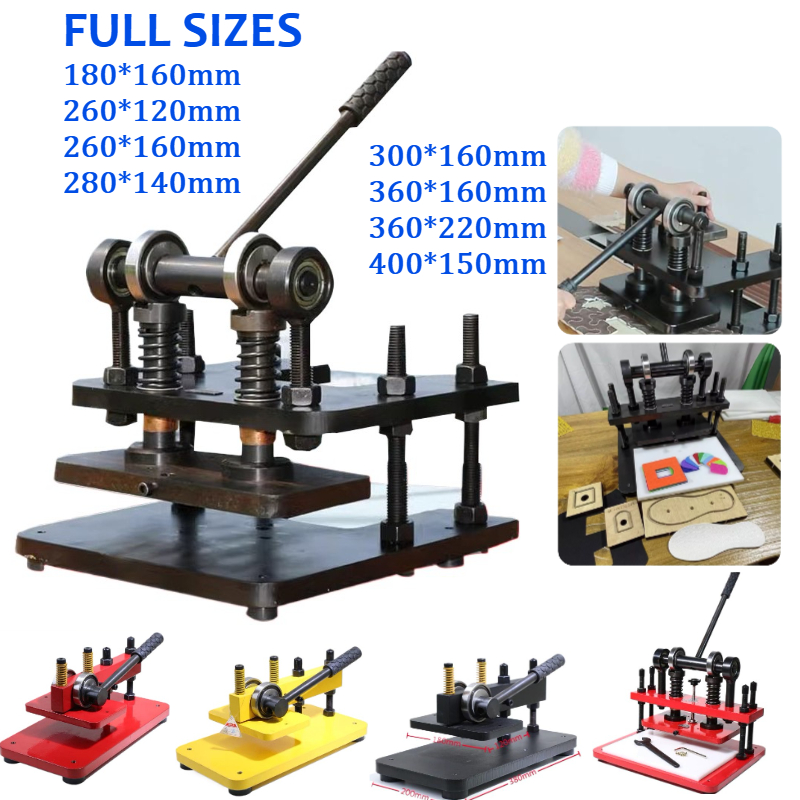 풀 사이즈 가죽 절단기 엠보싱 플레이트 수동 다이 커터 - Leatherwork Machine 리뷰 및 가격